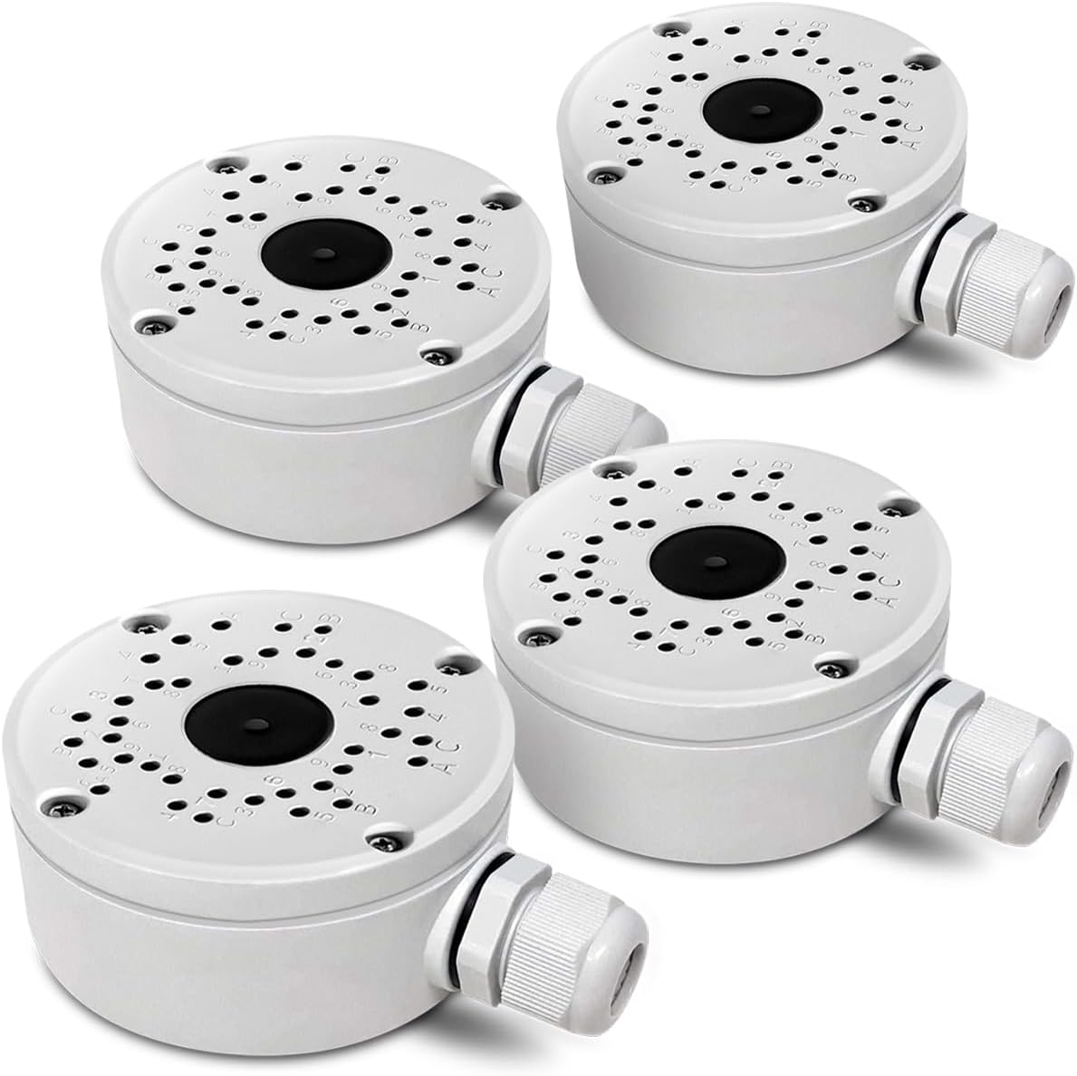 WEILAIFE Junction Box for Security Camera Waterproof Junction Box for Camera Electrical Enclosure for IP Camera Indoor/Outdoor Screw Cable DIY Case