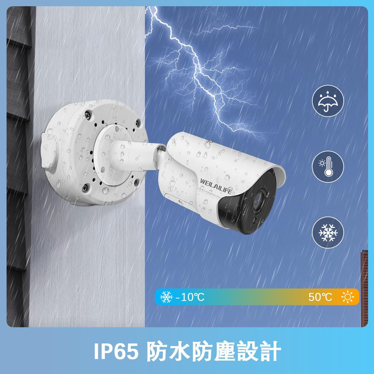 Waterproof Junction Box for Cameras, for IP Cameras (Pack of 8), Electrical Enclosure, Indoor/Outdoor, Screw Cable DIY Case