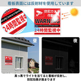 Load image into Gallery viewer, WEILAILIFE セキュリティーステッカー 防犯ステッカー 防犯シール 24時間監視中 3枚セット 通常式9枚 防水素材 色褪せしにくい 屋内外両用 赤色 反射機能