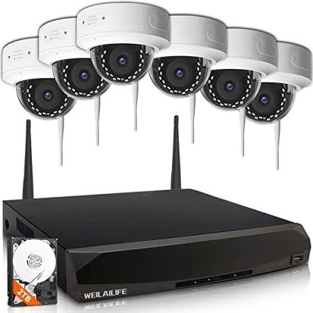 [中古] WEILAILIFE 防犯カメラ 7チャンネル (4TB HDD) 中古] WEILAILIFE 防犯カメラ 7チャンネル (4TB HDD) 2025年最新