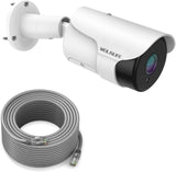 画像をギャラリービューアに読み込む, 【500万画素・双方向通話・130°超広角】 WEILAILIFE 防犯カメラ 有線 poe給電 屋外監視カメラ 弾丸屋外カメラ セキュリティカメラシステム 増設 防犯カメラ 監視カメラ