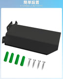 Load image into Gallery viewer, WEILAIFE Camera Cover Shield for Outdoor Cameras, Protective Cover, Easy to Install, for Security Cameras, Protective Roof for Outdoor Security Cameras, Aluminum Alloy Material, Outdoor Rainproof, Black (Long Type)