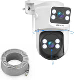 Load image into Gallery viewer, [4K 8MP, two-way talk, PTZ control] Wired security camera, poe security camera, ranking of security camera sets, poe security camera, outdoor security camera, security camera set, outdoor security camera, wired security camera