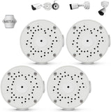 Load image into Gallery viewer, Waterproof Junction Box for Cameras, Electrical Enclosure for IP Cameras (4 Pack) Indoor/Outdoor Screw Cable DIY Case
