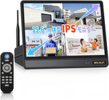 画像をギャラリービューアに読み込む, WEILAILIFE 15.6インチモニター 一体型録画機 NVR モニター付き カメラ追加 ワイヤレス防犯カメラ対応 ペアリング （ハードディスク無し）