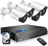 画像をギャラリービューアに読み込む, 【500万画素・双方向通話・130°超広角】 WEILAILIFE 有線 防犯カメラセットランキング poe給電 監視カメラ・録画機セット ネットワークカメラ lan接続 4台 家庭用 24時間 常時録画 売れ筋 ランキング リング室内 屋外 スマホ パソコン対応 レコーダー nvr クラウド みまもりカメラ 防犯カメラセットランキング