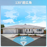 画像をギャラリービューアに読み込む, 【双方向通話・赤青ランプ警告・130° 超広角】WEILAILIFE 防犯カメラセットワイヤレス8台 屋外 ワイヤレス屋内 監視カメラセット 監視カメラシステム セキュリティネットワーク 無線 スマホ対応 録画機付き