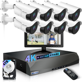 画像をギャラリービューアに読み込む, 【4K800万画素・双方向通話・130°超広角】 防犯カメラ 有線 モニター付き 防犯カメラ poe 防犯カメラセットランキング poe 防犯カメラ 防犯カメラ 屋外 防犯カメラセット 防犯カメラ 防犯カメラ 屋外 有線 防犯カメラ 有線 屋内 屋外防犯カメラセット防犯カメラ poe給電 防犯カメラセット 8台 防犯カメラ 有線 屋外監視カメラ・録画機セット